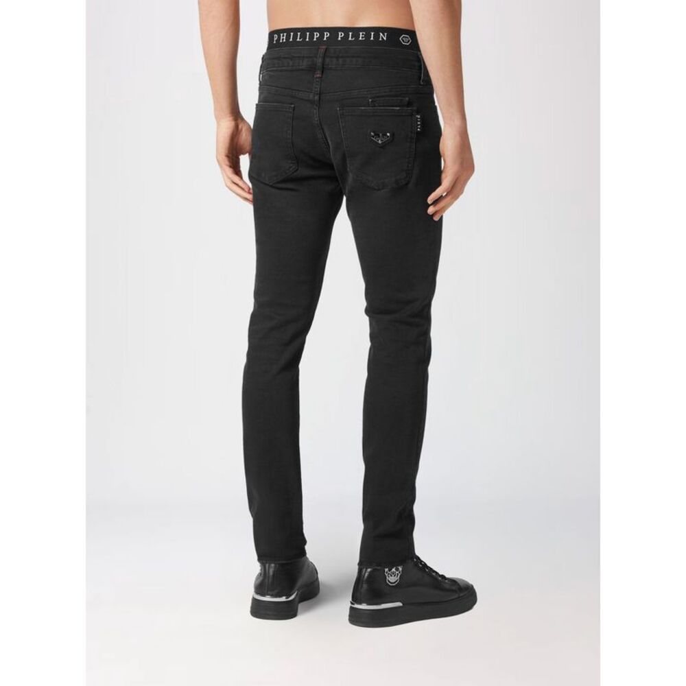 Philipp Plein Jeans Men Black